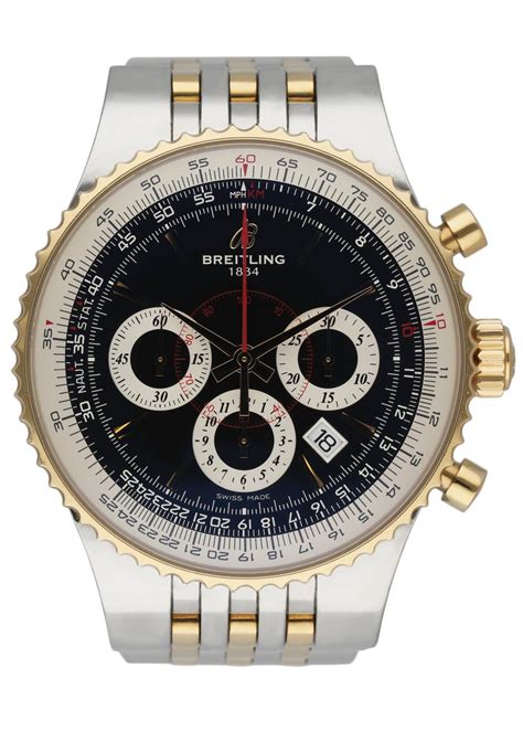 breitling montbrillant 47 steel mens limited edition|Pre.